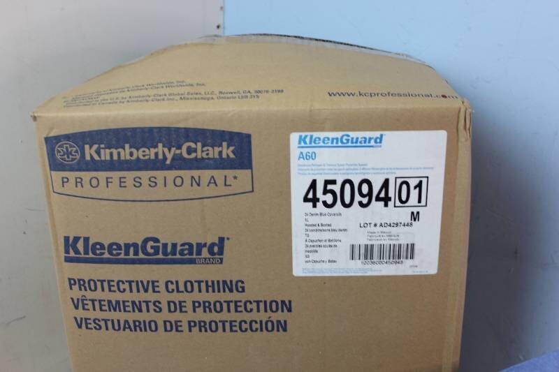 KleenGuard A60 Bloodborne Pathogen & Chemical Splash Protection Coveralls XLARGE