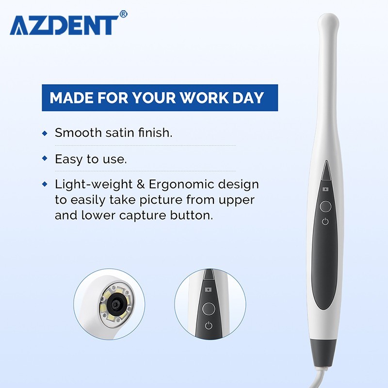 FDA Dental Intraoral Camera LED Automatic Imaging Intra Oral Endoscope USB 2.0