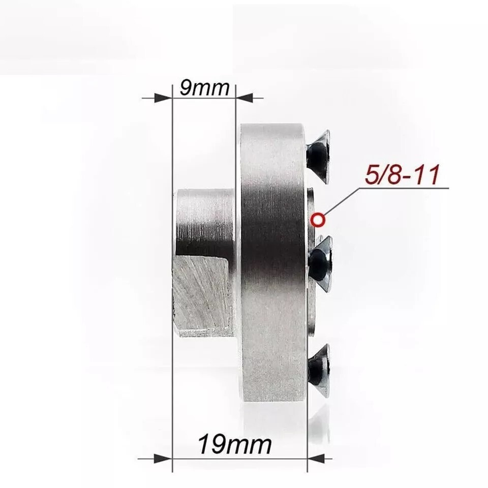 Flush Mount Adapter 5/8-11 Flange FOR Diamond Saw Balde Arbor Adaptor