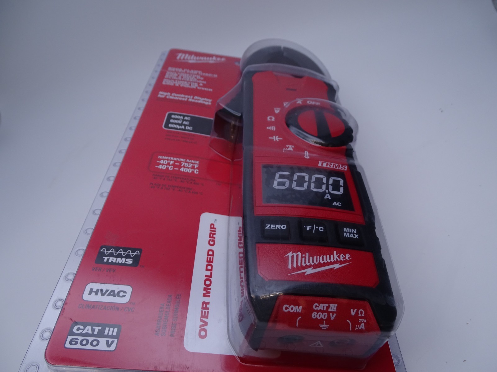 Milwaukee 2236-20 Clamp Meter for HUACIR- Red (18601-Tools)