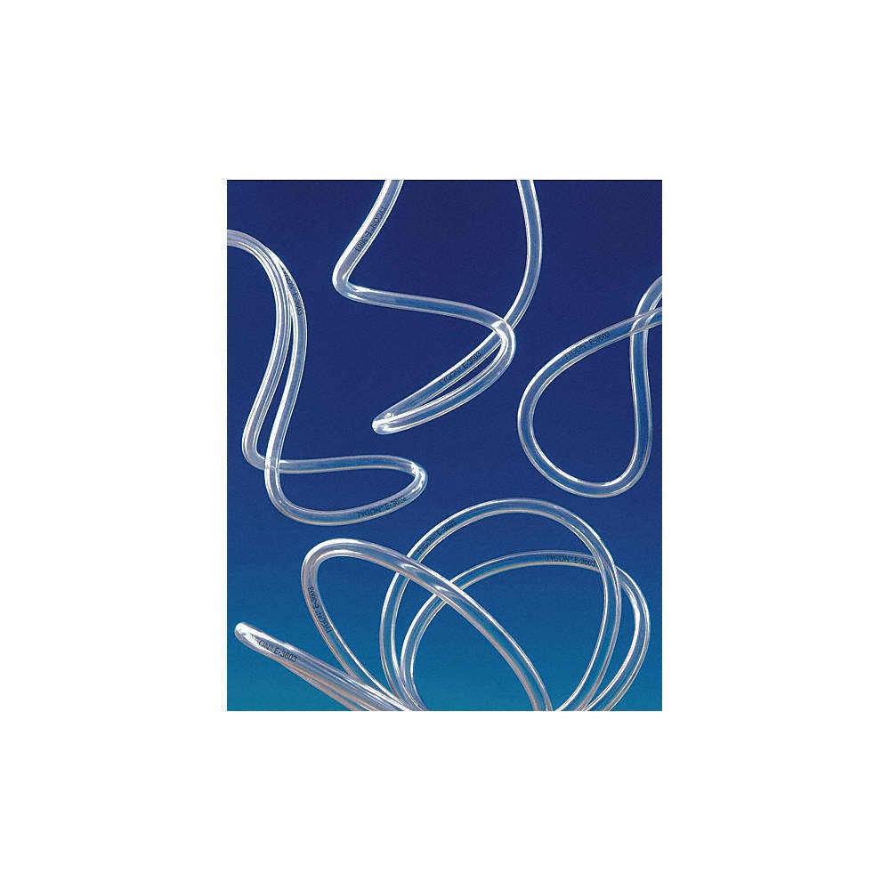 TYGON ACF1S1504 Tubing,6mm I.D.,15m,Clear,Flexible 22XH90