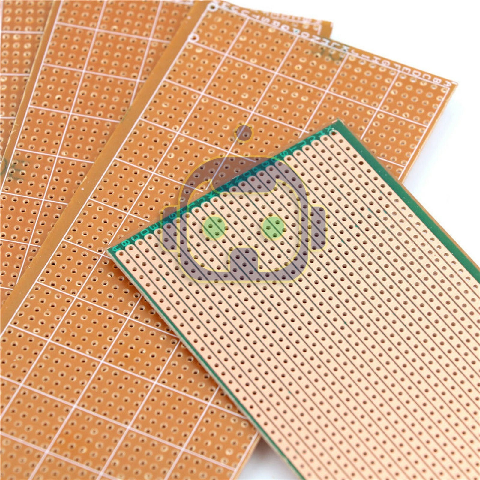 3 PC Single Sided PCB Circuit Proto Perf Board FR 6.5×14.5cm