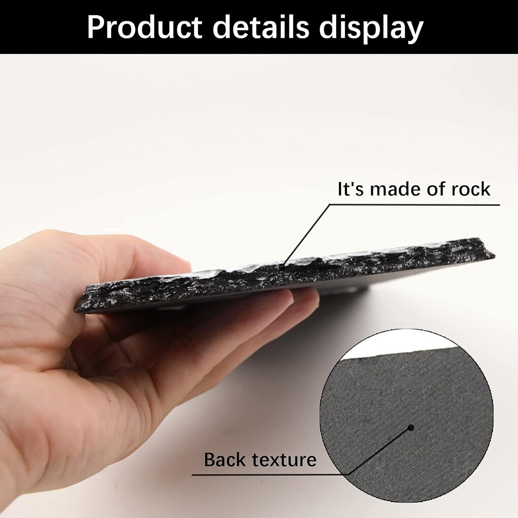 28pcs 5.9″ x 7.87″ RECTANGLE SUBLIMATION ROCK SLATE BLANKS PRINTABLE PHOTO