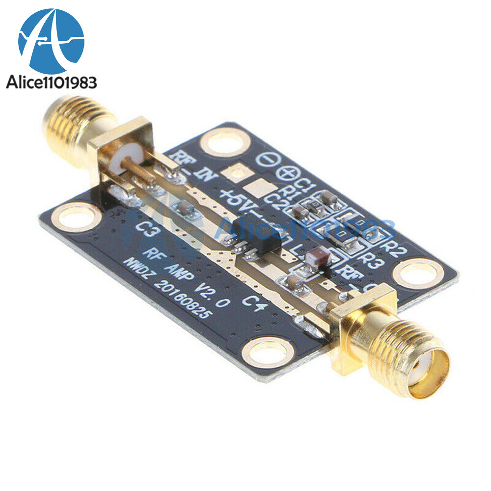 1-10PCS Low Noise LNA 0.05-4G NF=0.6dB RF amplifier FM HF VHF/UHF Ham Radio