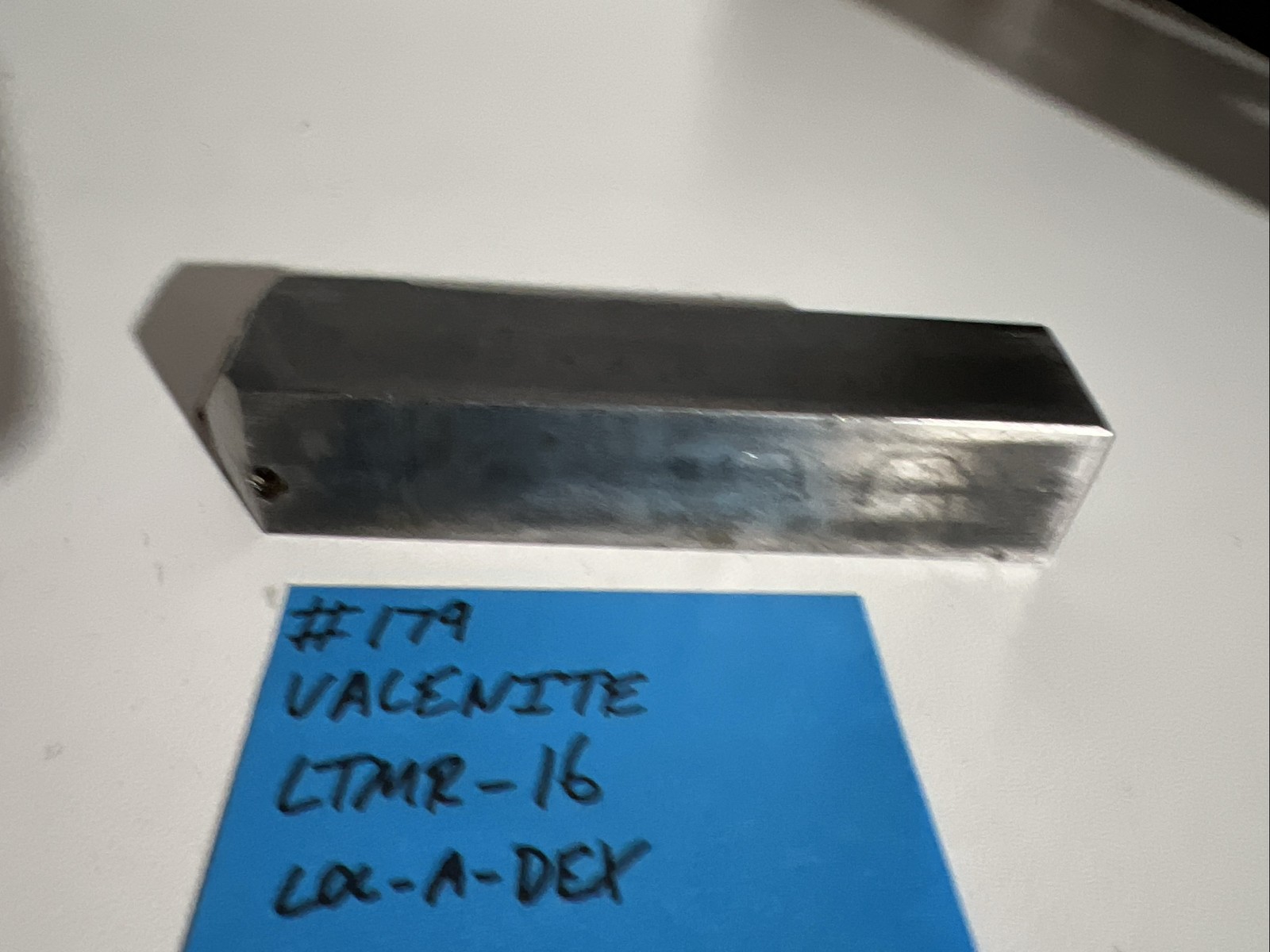 valenite LTMR-16 indexible carbide lathe toolholder 5”OAL 1”Shank Turning Thread
