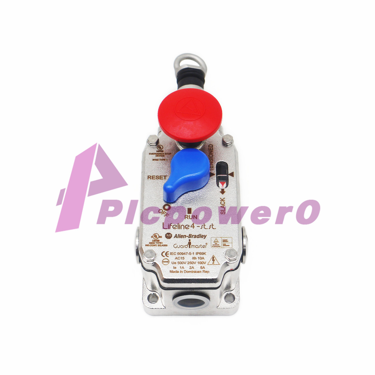 New Sealed 440E-L22BNSM Guardmaster Lifeline 4 Cable Pull Switch Allen Bradley