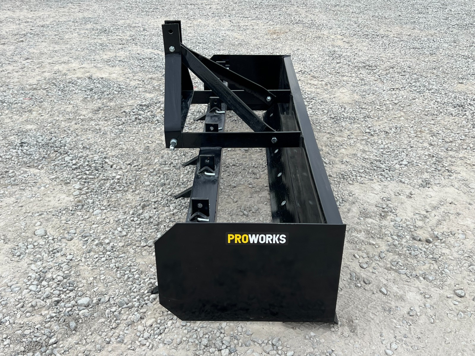 PROWORKS 84″ Box Blade 3 Point Hitch Tractor Scraper Grader 7 FT USA 6 Ripper