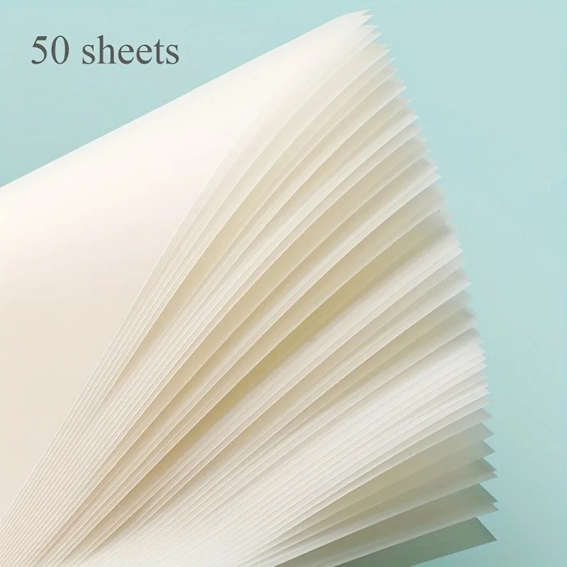50 Sheets Transparent Sticky Notes Waterproof Memo Pad Self Adhesive Notes