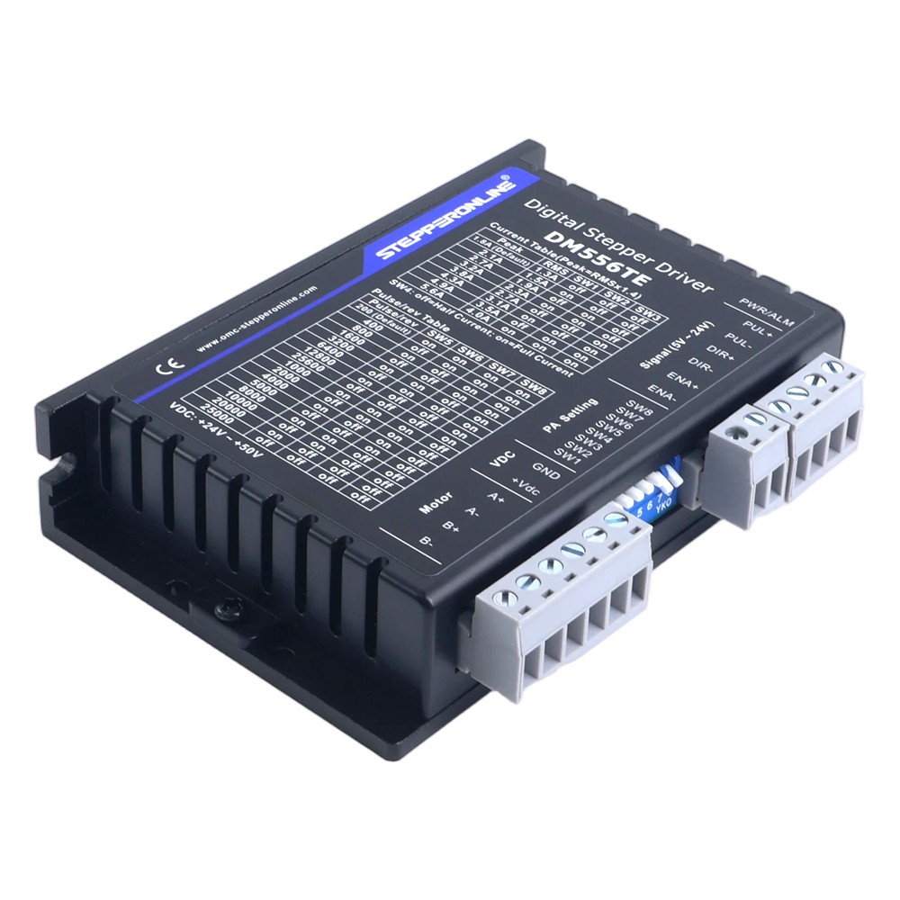STEPPERONLINE Digital Stepper Motor Driver 1.8-5.6A 24-50VDC for Nema 23/24