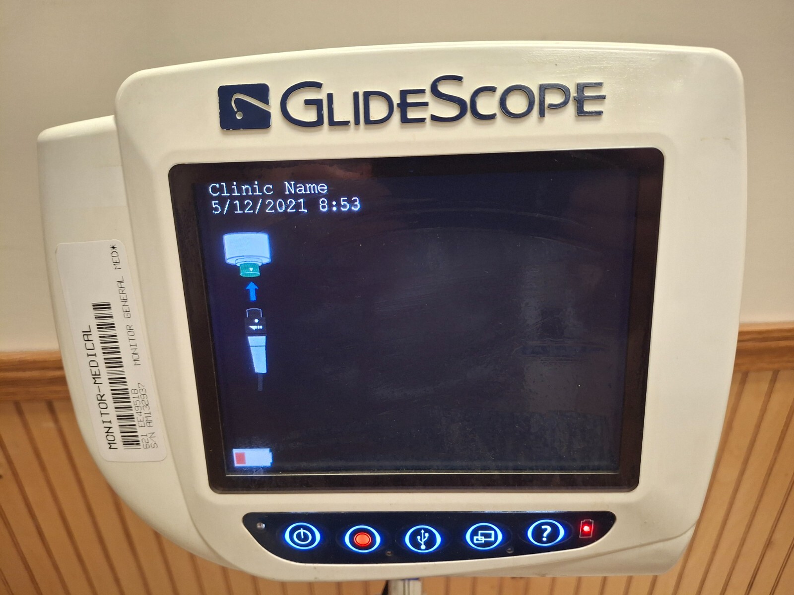 Verathon Glidescope Cobalt AVL Video Monitor Laryngoscope