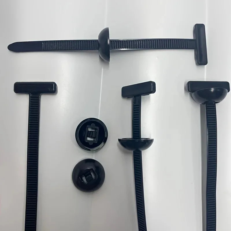 100Pcs Heavy-Duty Self-Locking Nylon Cable Ties – Uv-Resistant, High-Strength Fa
