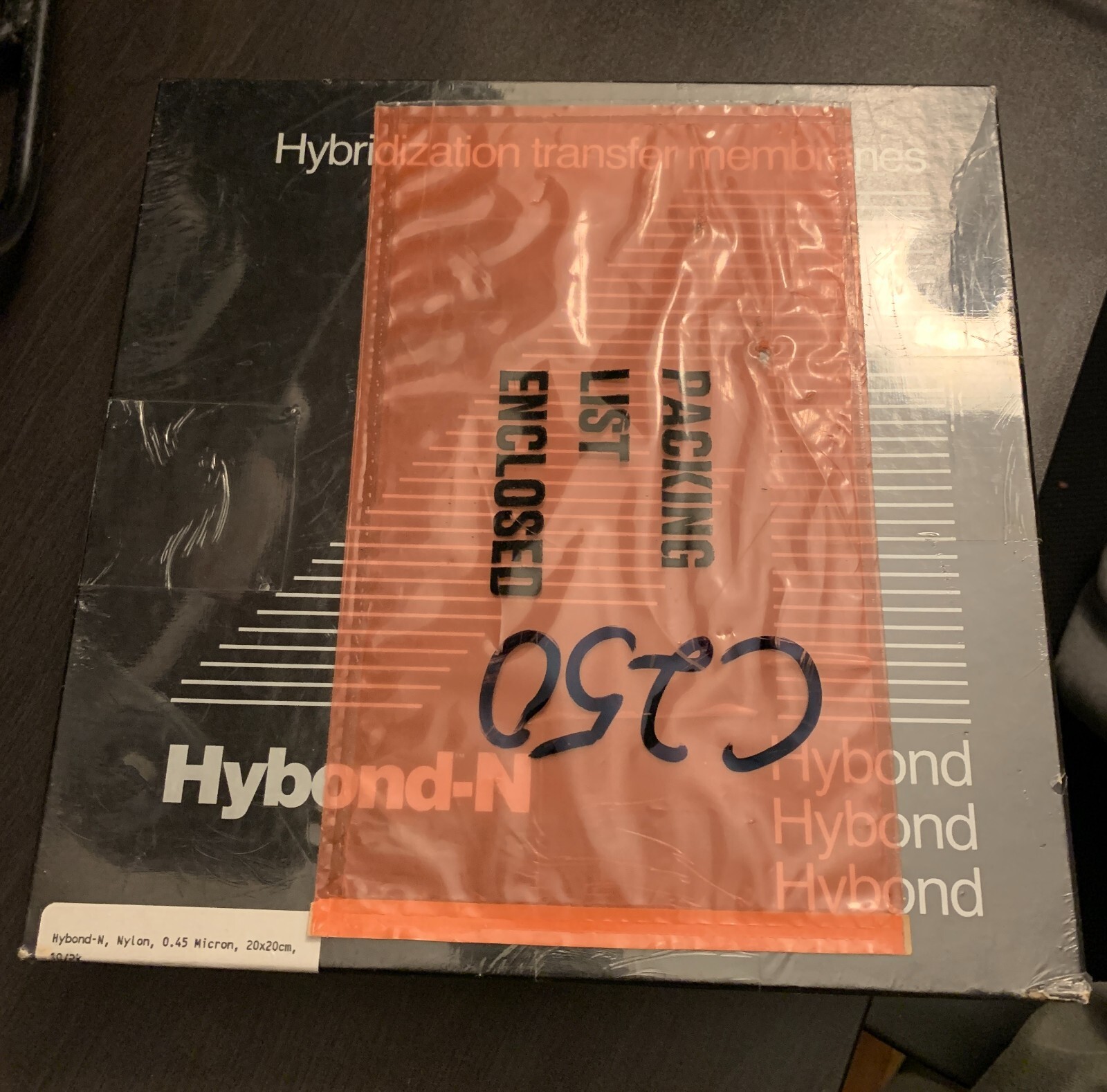 Amersham Life Science Hybond-N (0.45 μm pores, 20×20 cm, 30 ct) DNA/RNA blotting