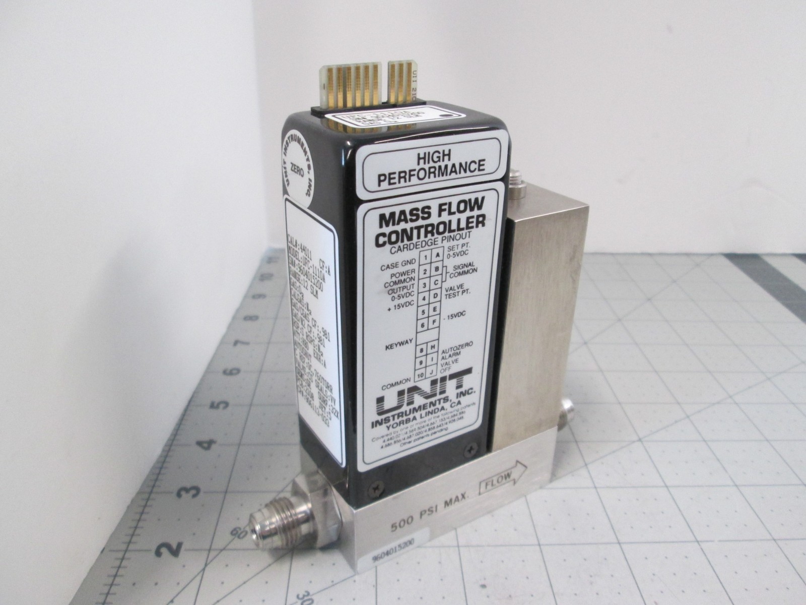 Unit, UFC-1110A, O2, 12 SLM, Mass Flow Controller, New