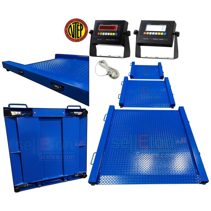 SellEton NTEP Certified Industrial Portable Drum scale 27″ x 27″ Platform Size