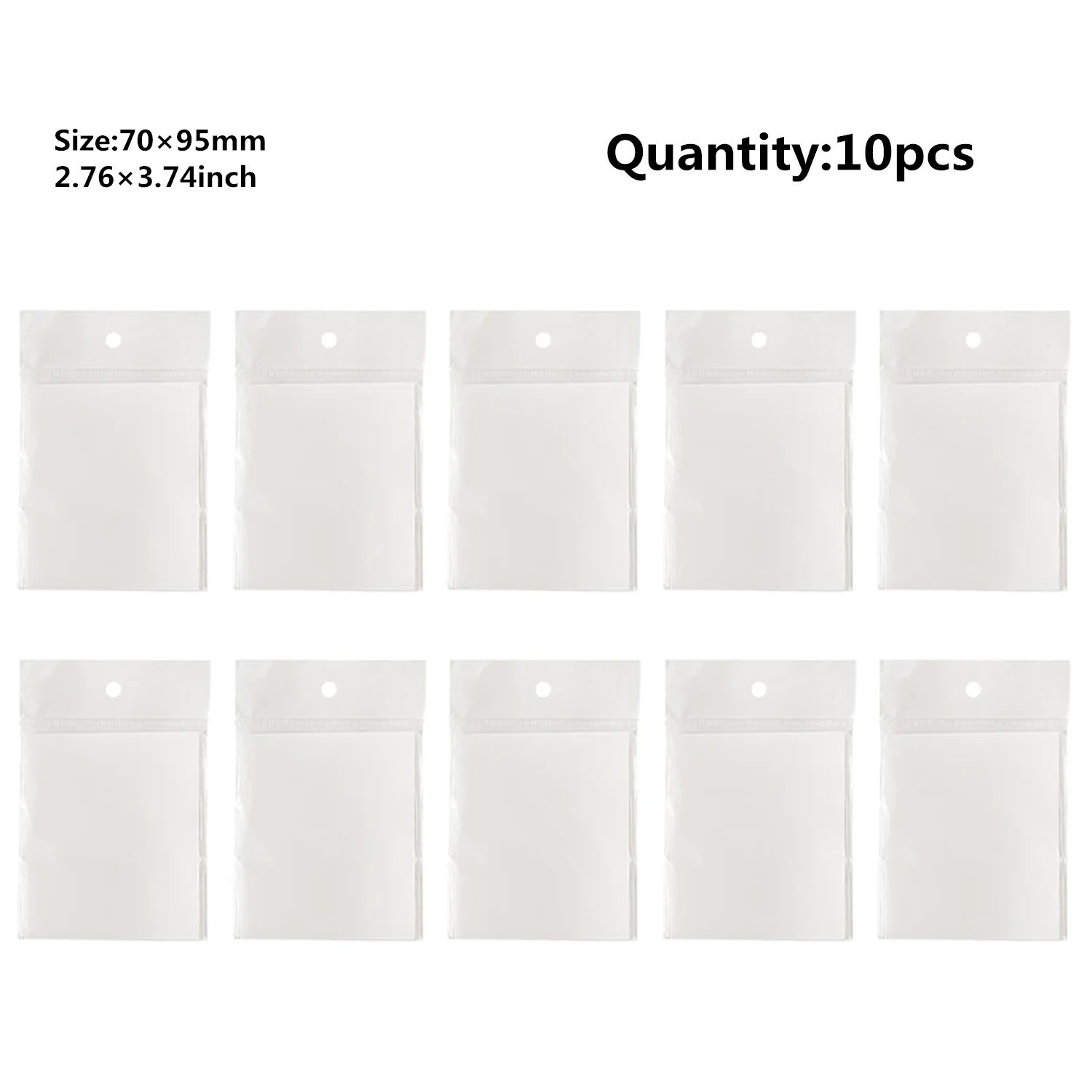 50 Sheets Transparent Sticky Notes Waterproof Memo Pad Self Adhesive Notes