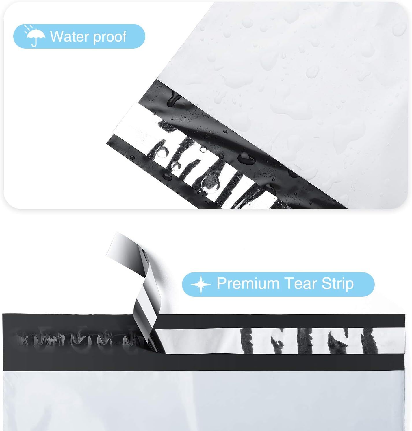Ultra Heavy Duty 5MIL Poly Mailers Shipping Mailing Poly Bags 24in X 24in