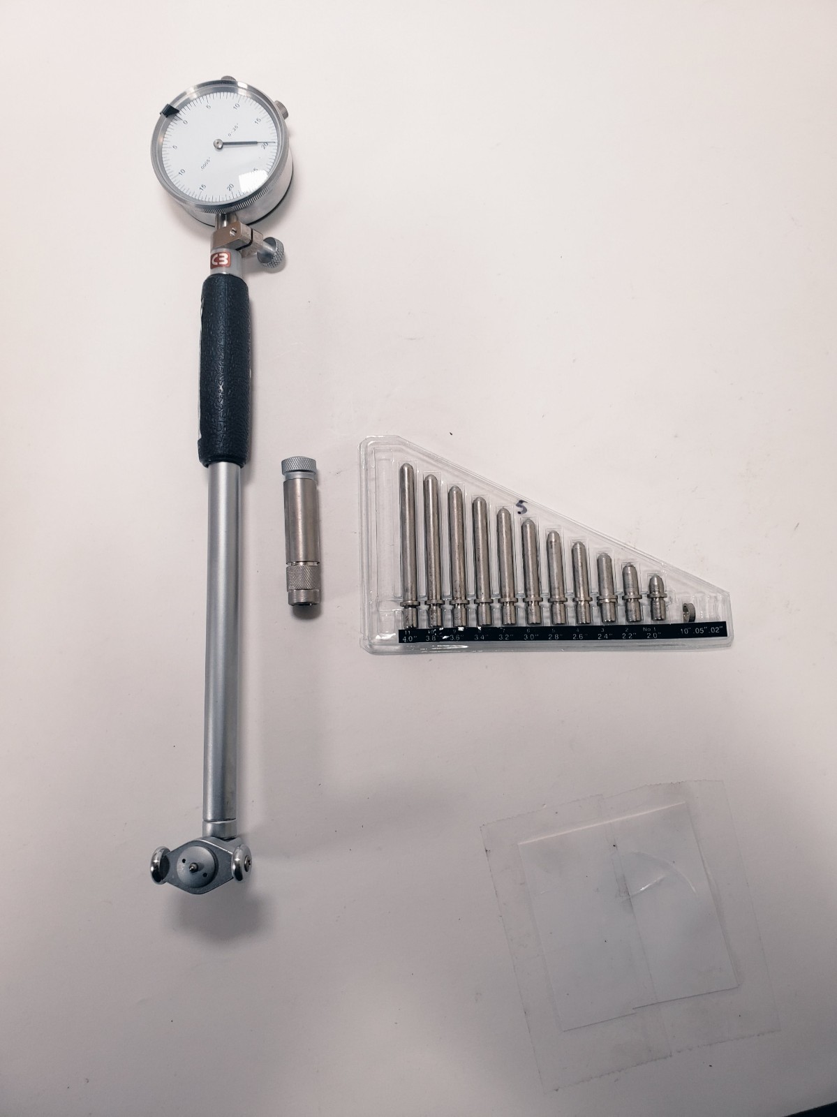 2-6″ Dial Bore Gage .0005″ Accuracy Hardened Ball End Anvils Chicago Brand 50274