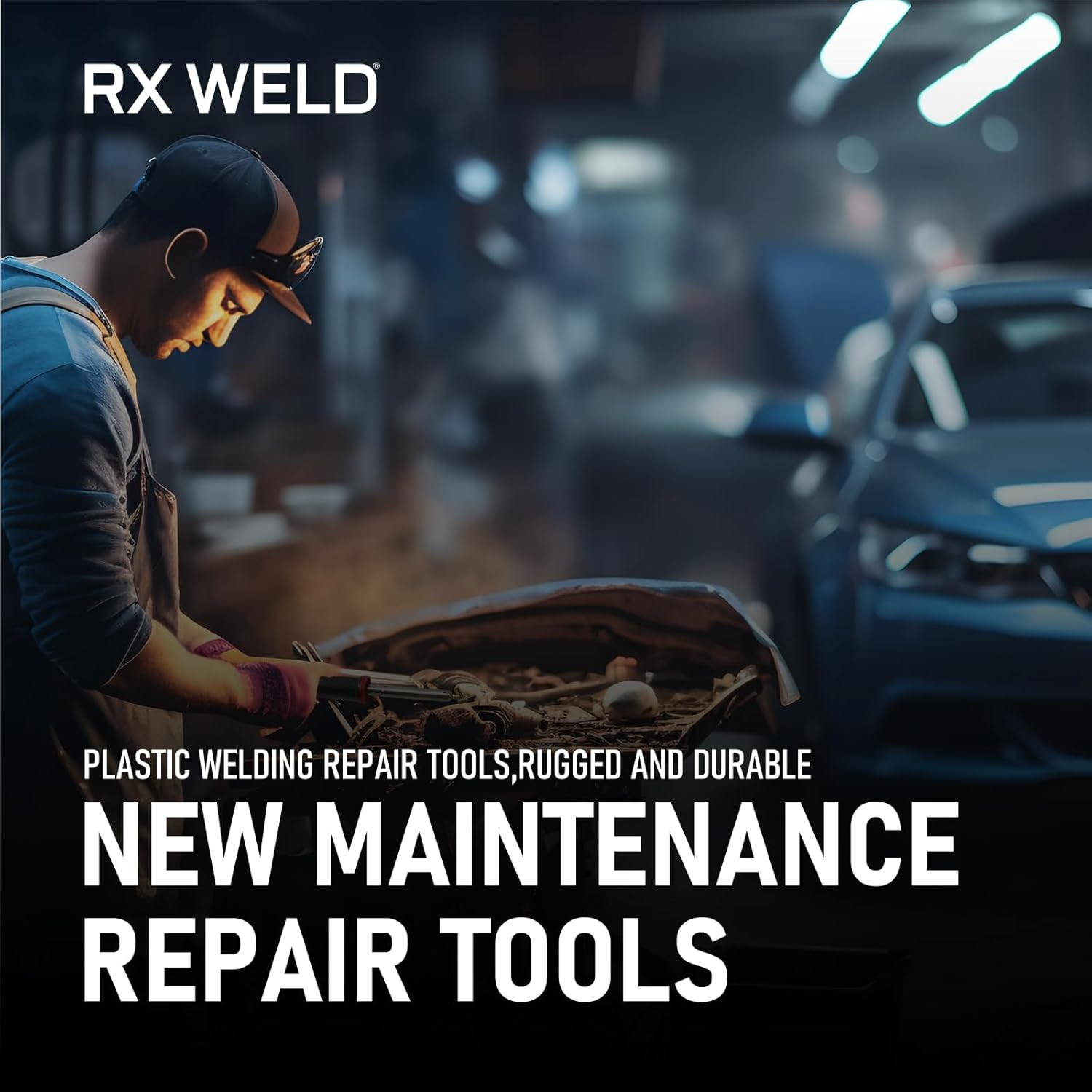 Plastic Welding Kit,100W Plastic Welder,Plastic Repair Kit for Automotive Car Bu