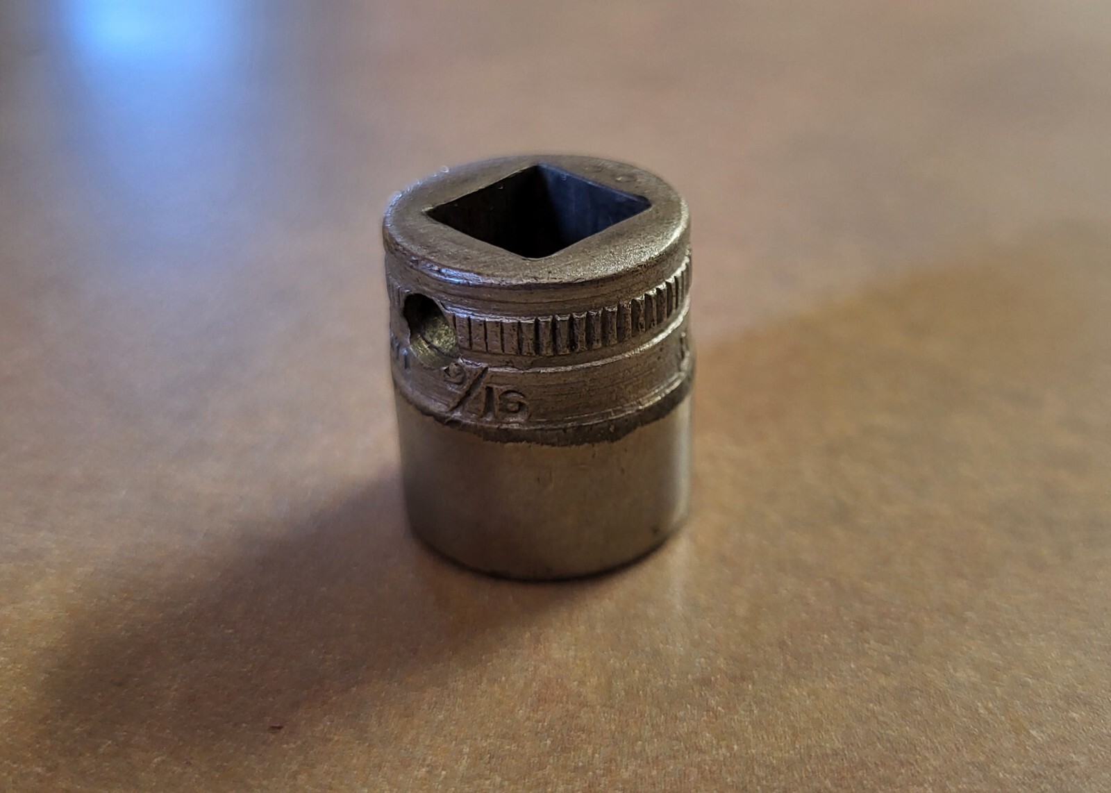 SNAP-ON TOOLS F-180 – 3/8″ Drive 9/16″ 12pt Standard Socket 1936 – USA