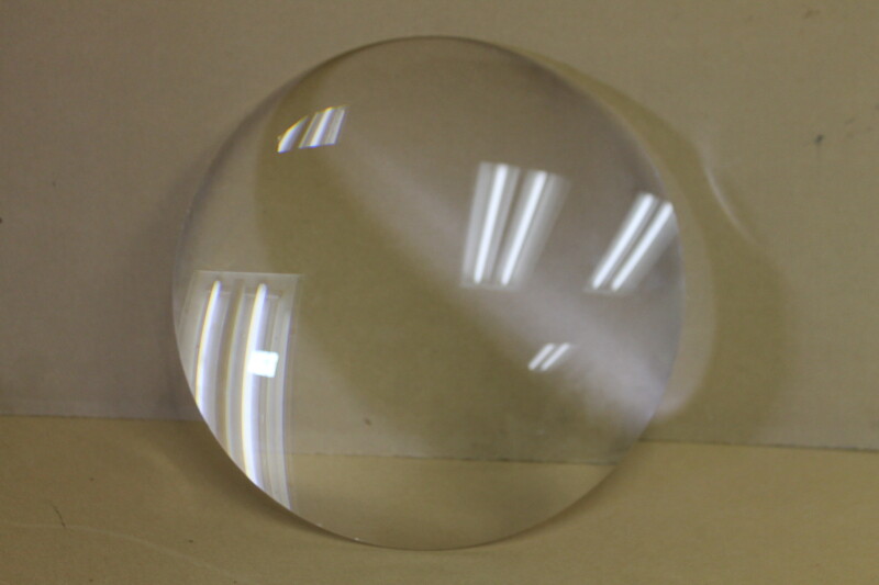 Double convex lens, huge magnifying glass, 12.4″, 315mm OD, Small imperfections