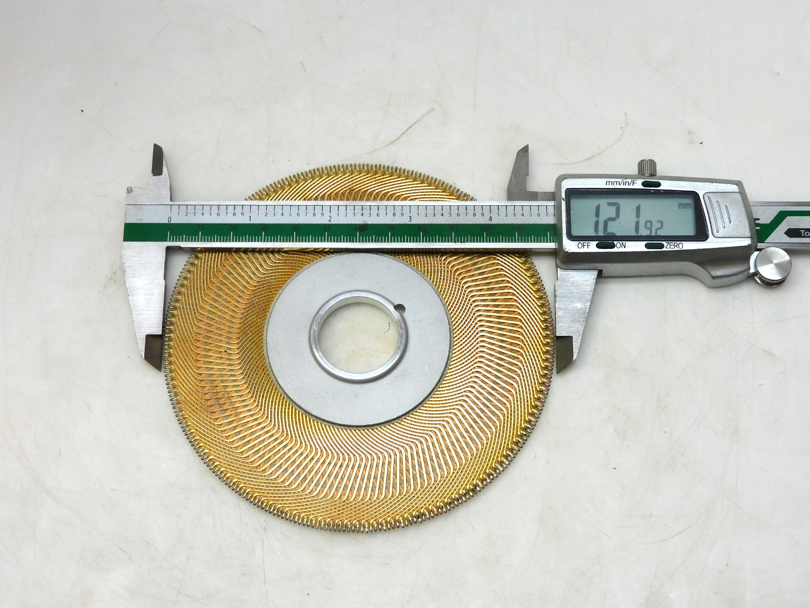 NO NAME ARMATURE DISK DISC 121MM OD 24MM ID 102/12/88