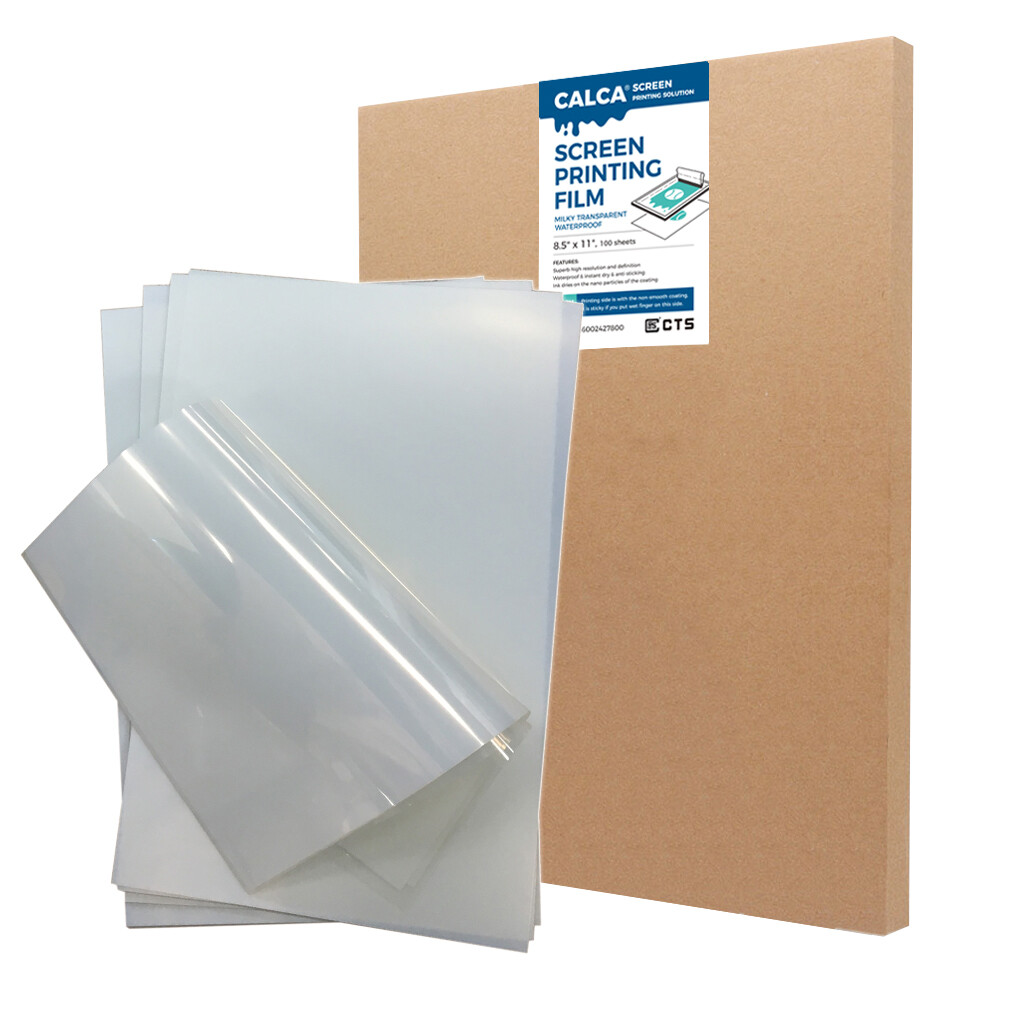 CALCA 8.5 x 11in Waterproof Inkjet Milky Transparency Film – 1000 Sheets