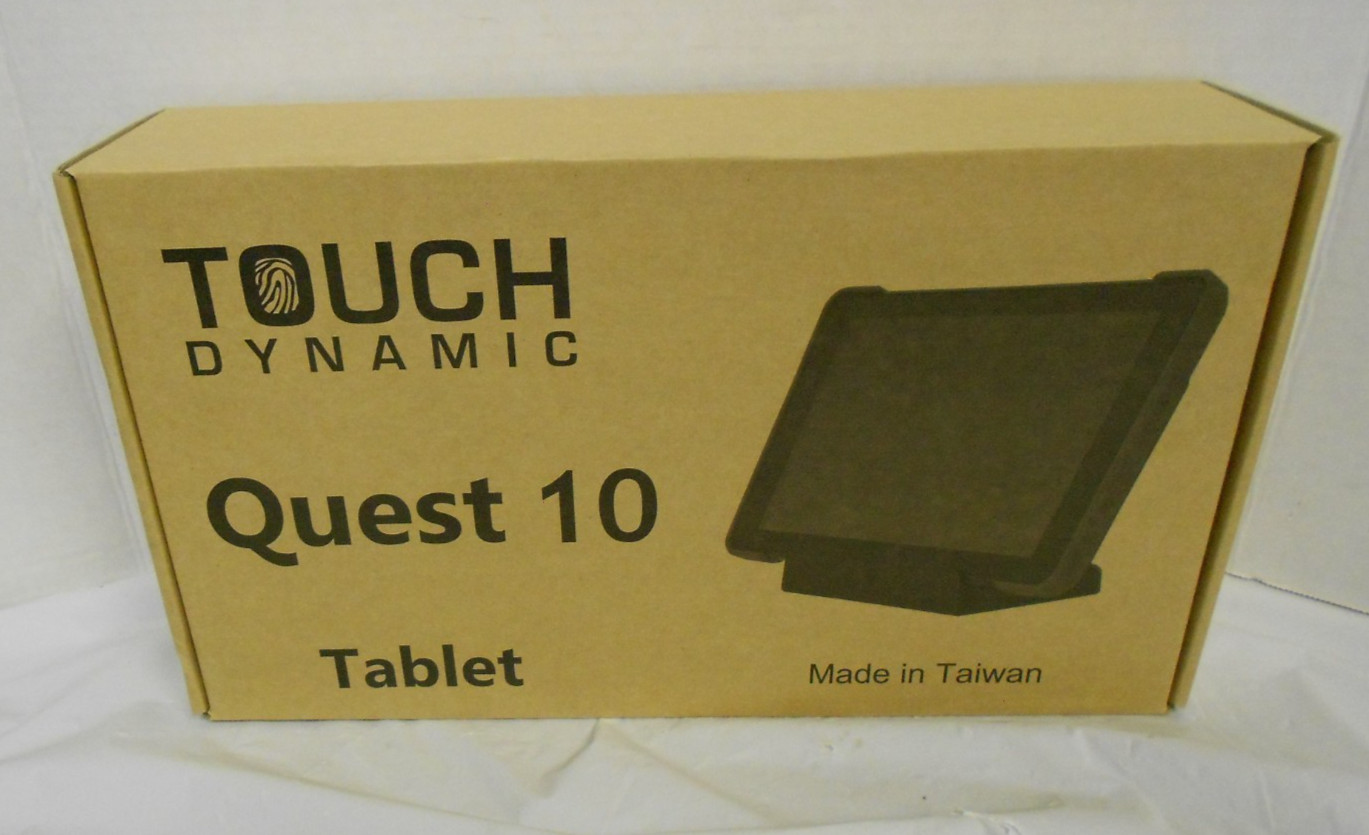 Touch Dynamic Quest 10-A64 Tablet 10″ 4 GB – 64 GB SSD – Windows 10 OPEN BOX!