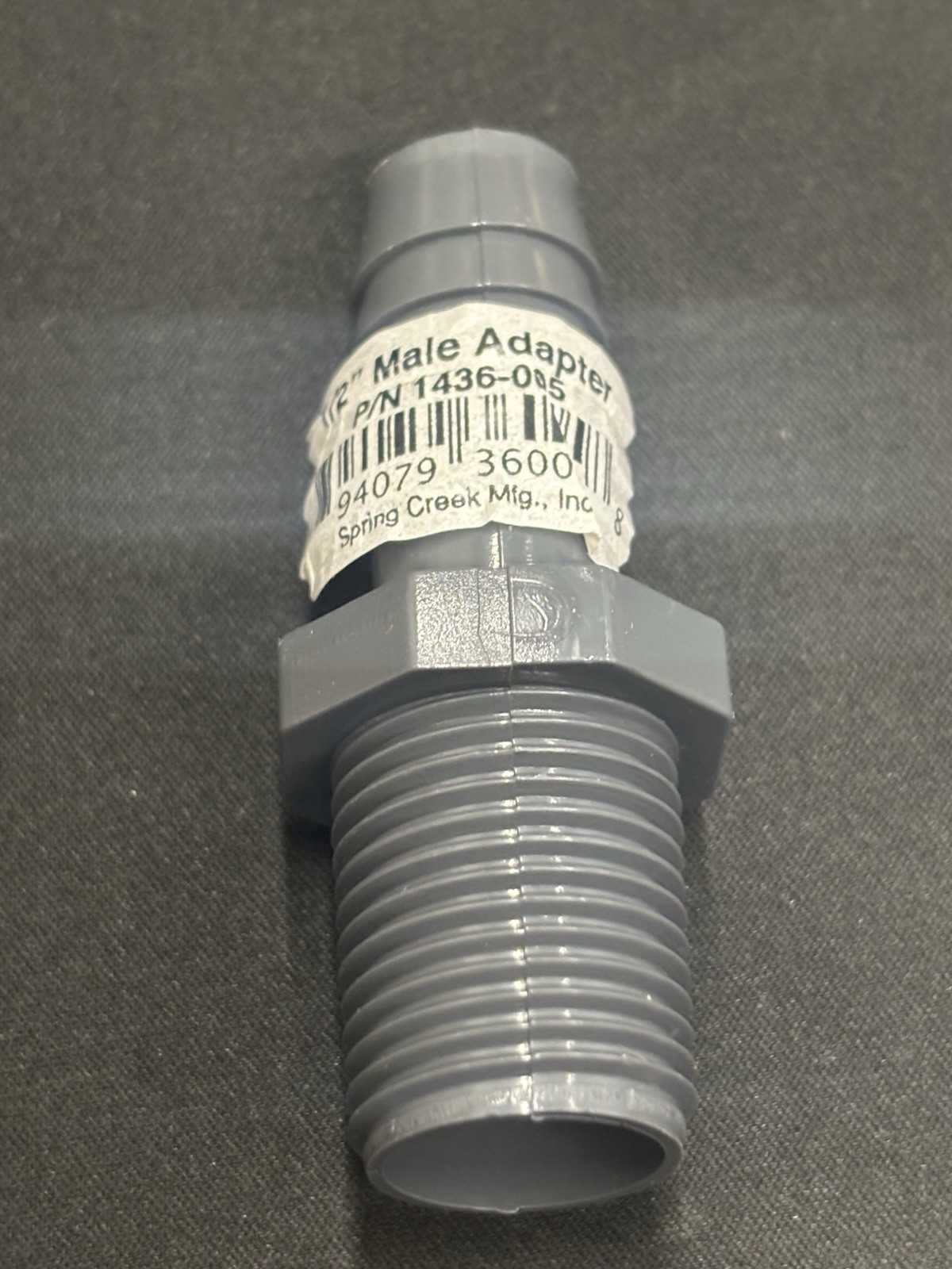 Spears 1436-005 PVC 1/2″ Insert Male Adapter Gray D2609 (Lot of 50)
