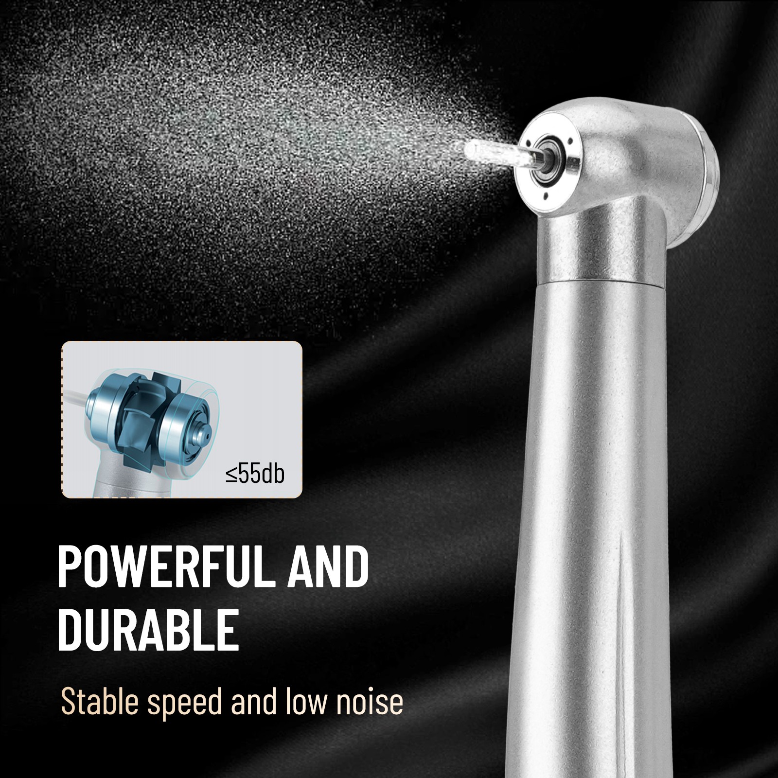 10PCS Dental High Speed Handpiece 4 Holes Air Turbine for NSK PANA MAX Style