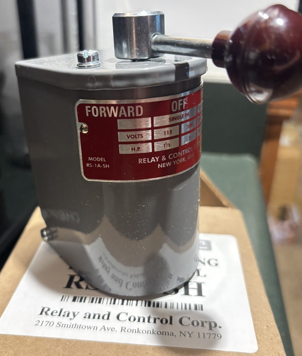 RS-1A-SH Reversing Drum Control Relay and Control NEW