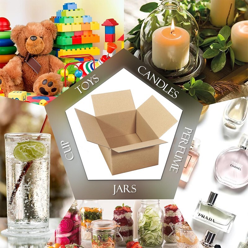 12 x 9 x 6 Corrugated Box, 10-50 pcs | Shipping, Home or Commercial Storage Box