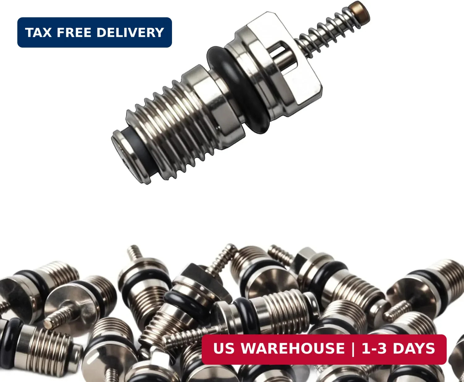 25 PCS Standard JRA A/C Schrader Valve Core for 134A、R12 Automotive Systems Repl