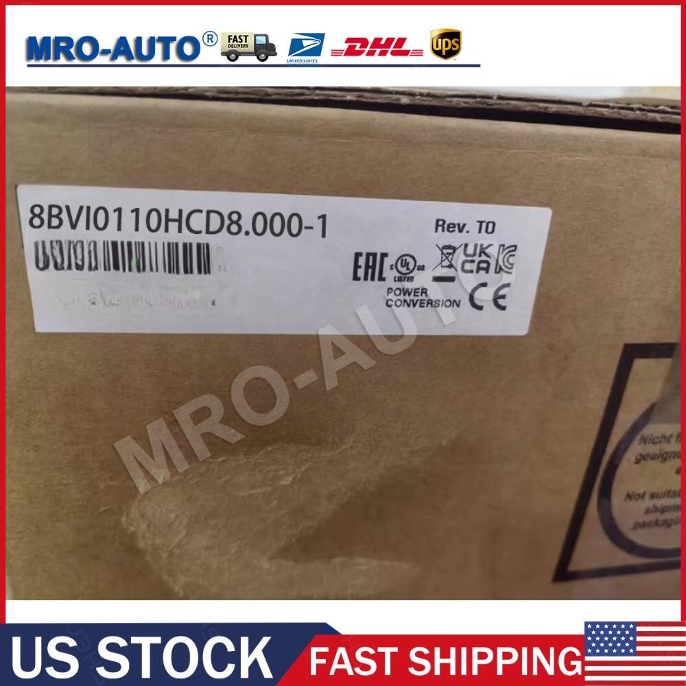 Brand New Sealed 8BVI0110HCD8.000-1 Servo Drive New In Box Expedited Shipping