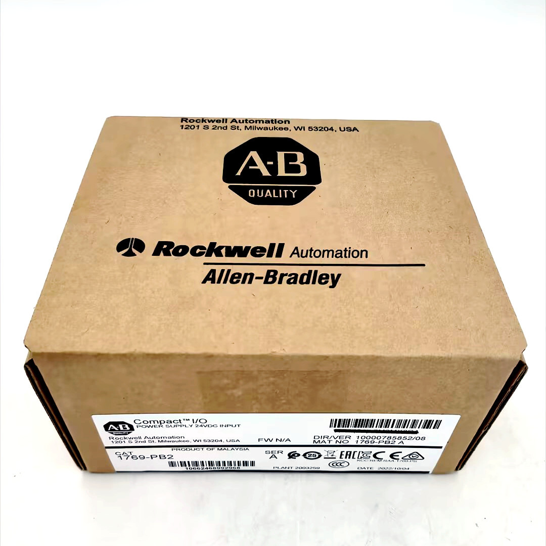 Allen-Bradley 1769-PB2 CompactLogix DC 2A/0.8A Power Supply 1769PB2 New Sealed