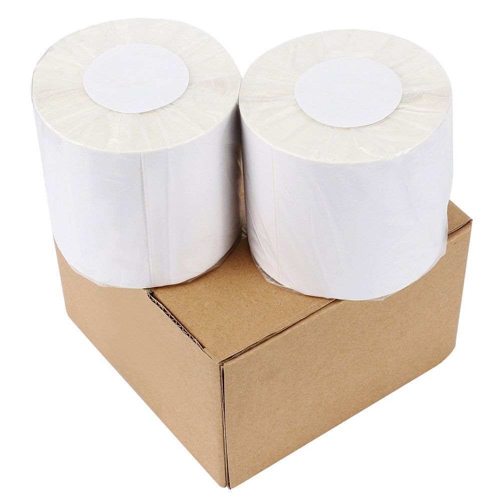 500 Direct Thermal Shipping Labels 4×6 for Zebra 2844 450 Eltron – 250 per roll