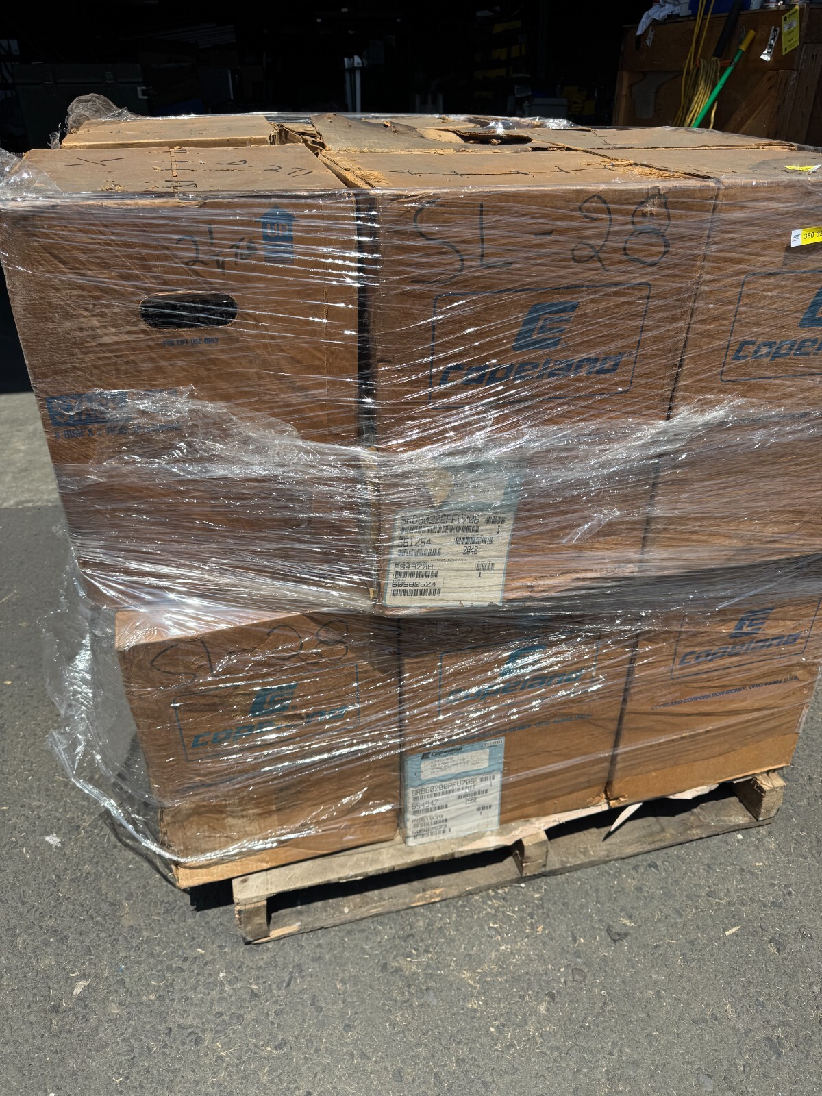 Copeland 2.5 3 Ton 230 V AC Condenser Compressor SRD6-0225-PFV R-22 – New – 14x