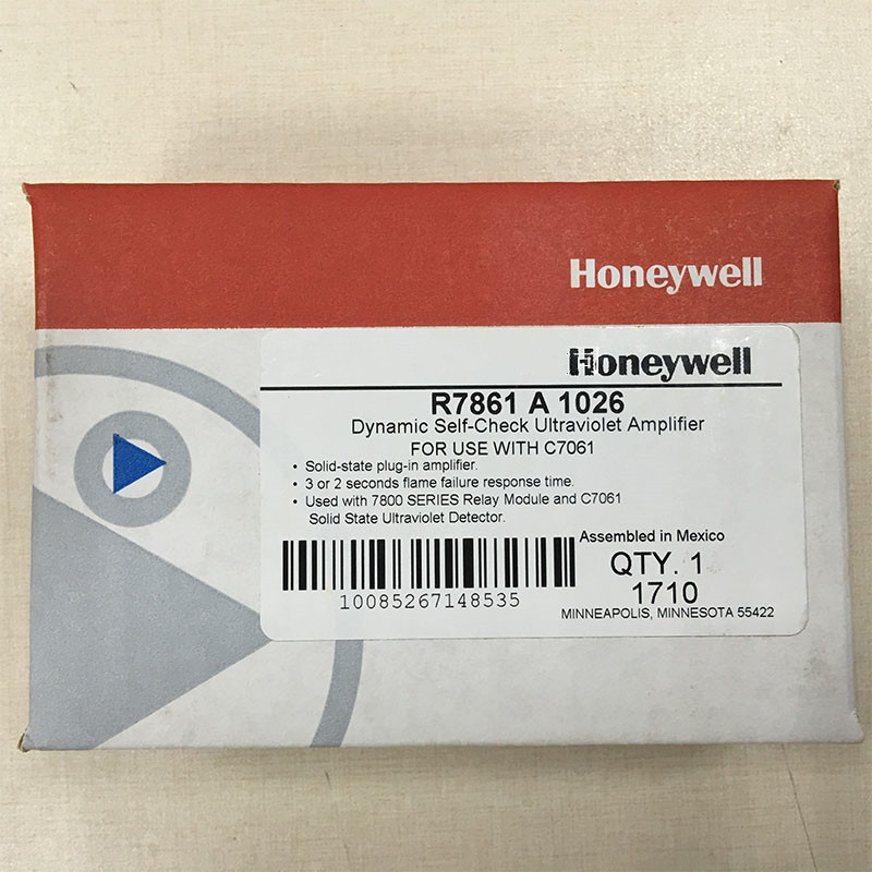 1PC high quality HONEYWELL R7861A1026 Ultraviolet Flame Amplifier R7861 A 1026