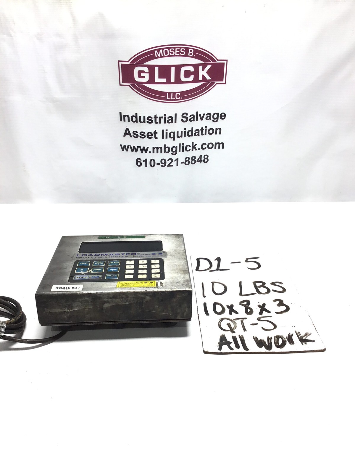 GSE 550 Digital Weight Scale Indicator