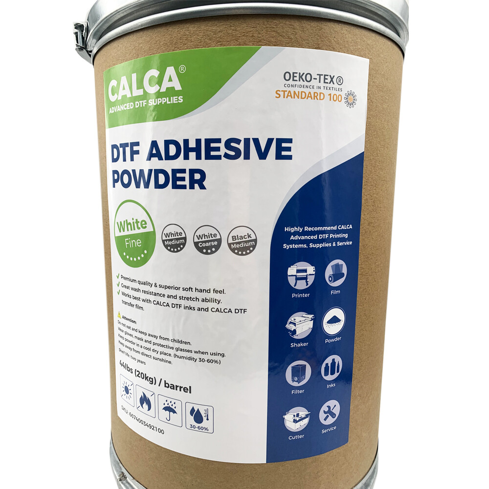 GA PICK UP TPU DTF Powder 44Lbs Hot Melt Adhesive Transfer Powder White Fine
