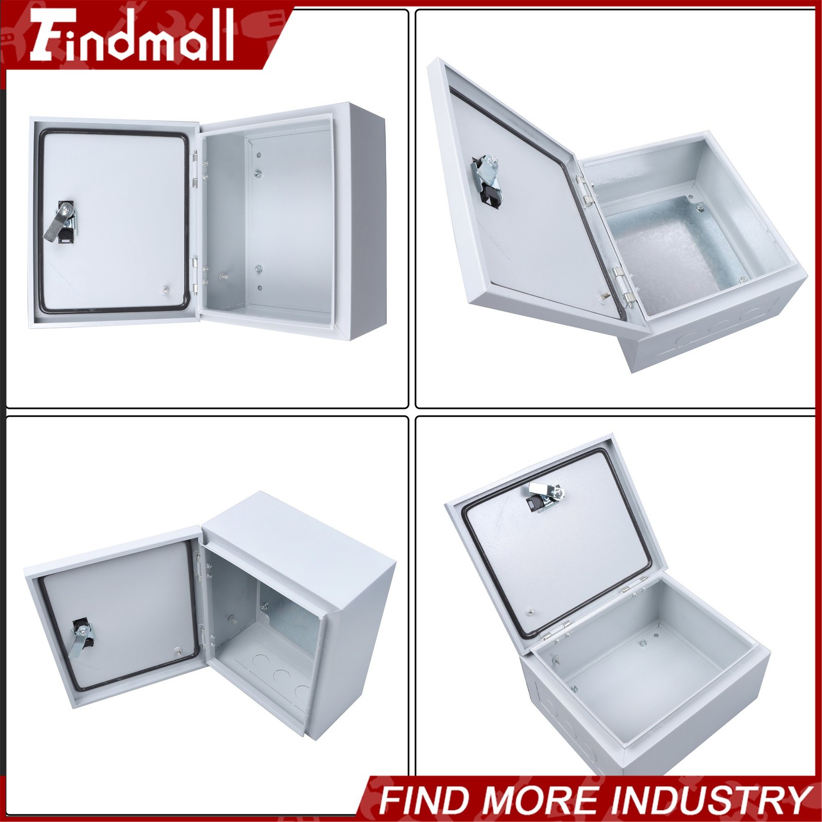 Findmall Outdoor Electrical Junction Box, NEMA 4X Enclosure Box 12 x 10 x 6»