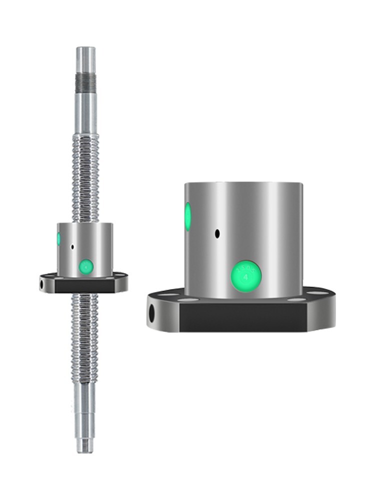 1 pcs SFUL2505–800mm Left Hand Ballscrew & BF20/BK20 Machine end CNC