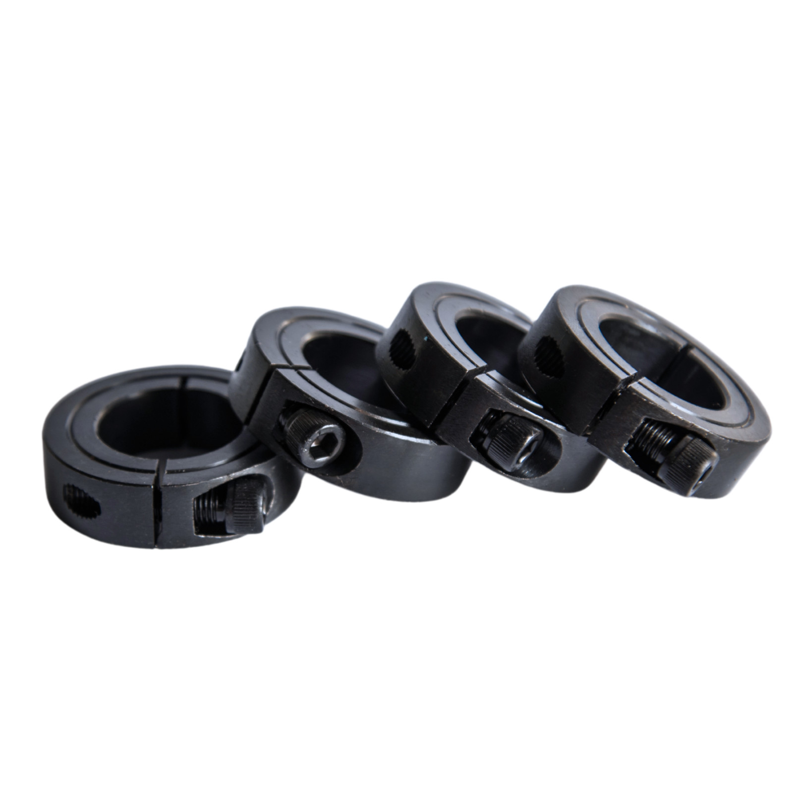 3/4″ Bore Double Split Set Screw Shaft Collar OD 1-1/2″ Width 1/2″ (4 PCS)