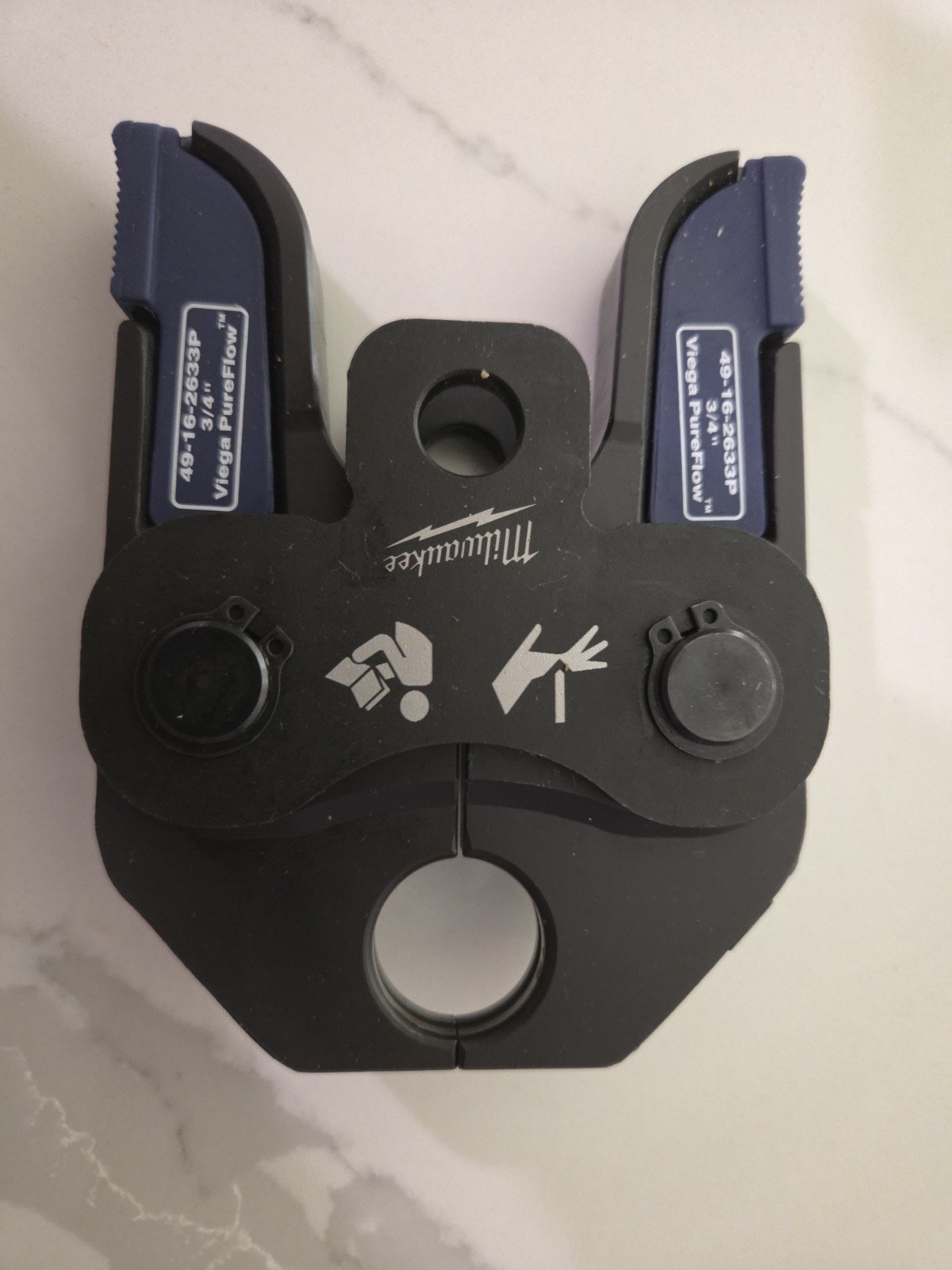 Milwaukee 49-16-2633P M18 3/4″ Viega PureFlow Jaw for M18 Short Throw Press Tool