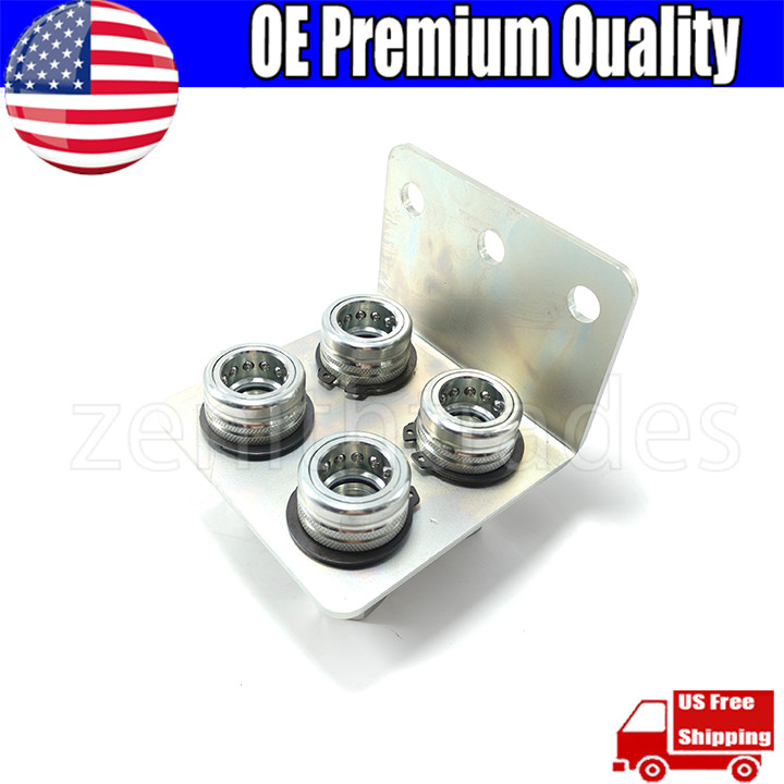 1/2» NPT Hydraulic Quick Release Coupling Break Away Mounting Bracket TL39B-4