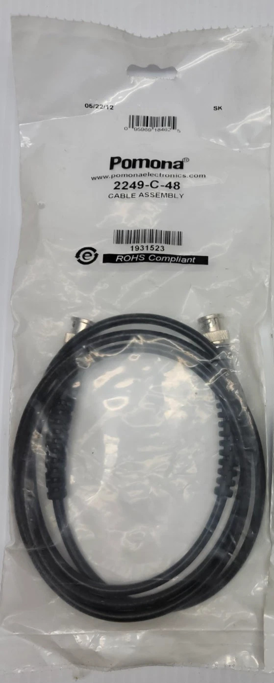 Pomona 2249-C-48 BNC Cable Assembly