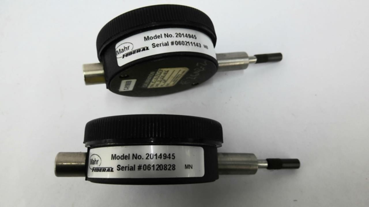 Mahr 2014945 Dial detector Lot Of 2 .02mm 28IM