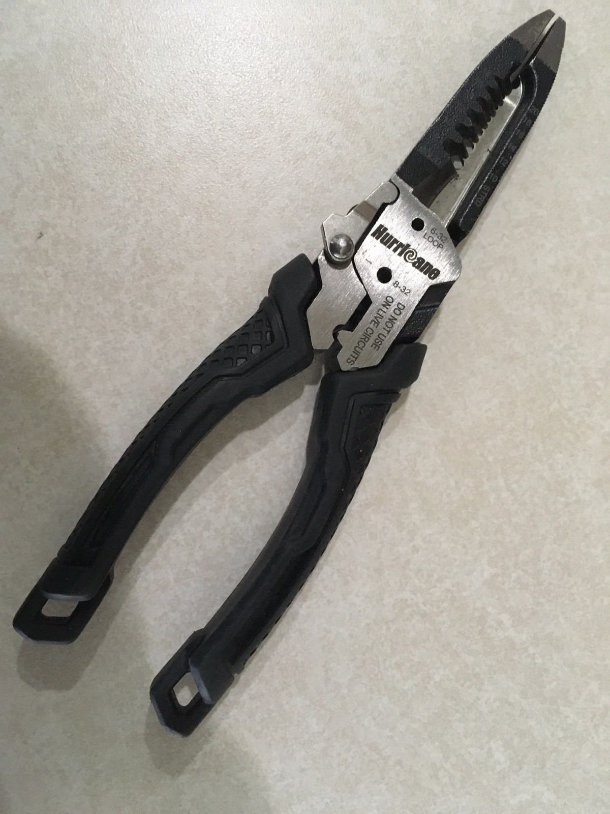 HURRICANE 6-in-1 Wire Stripper, Crimping Tool, Wire Cutter Stripping Tool, Multi