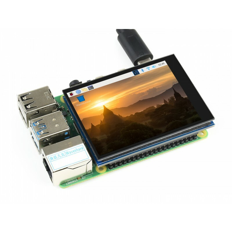 Waveshare 2.8inch Capacitive Touch Screen LCD For Raspberry Pi 480×640 DPI IPS