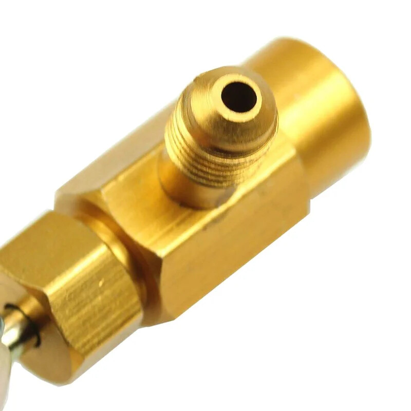1/4 Thread Adapter R-134a Refrigerant Can Dispensing Bottle Tap Opener Valve
