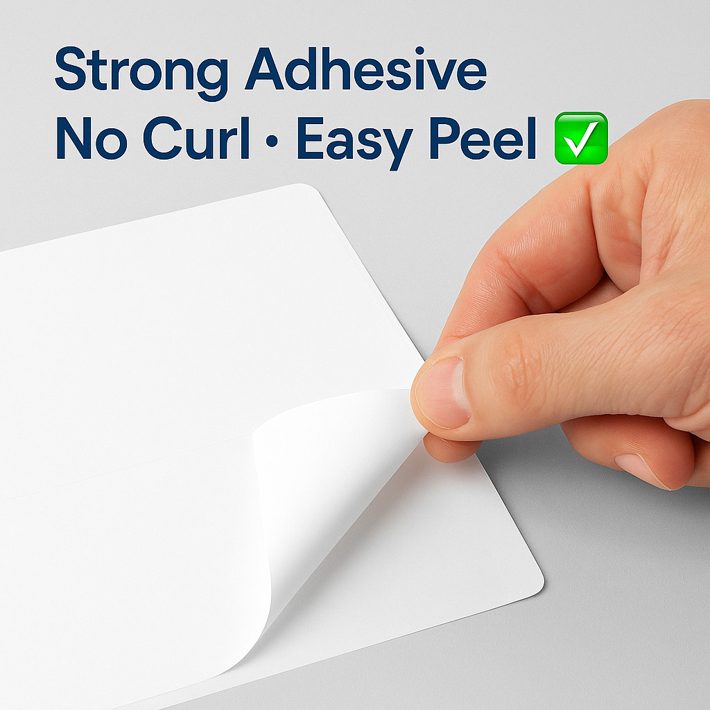 Labels Premium Mailing Shipping 8.5×5.5 Half-Sheet Self Adhesive Laser & Inkjet